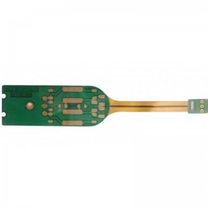 Stift Flex PCB Print Circuit Board med grønt loddemaskeblæk
